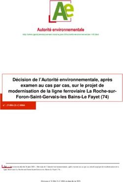 Décision de l'Autorité environnementale, après examen au cas par cas, sur le projet de modernisation de la ligne ferroviaire La Roche-sur...