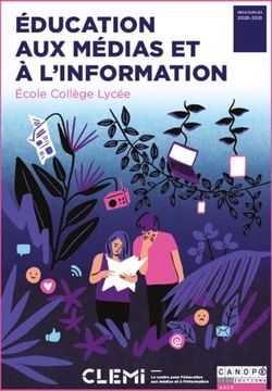 ÉDUCATION AUX MÉDIAS ET À L'INFORMATION - École Collège Lycée - Réseau Canopé
