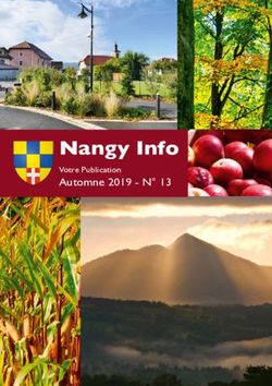 Nangy Info Automne 2019 - N 13 - Votre Publication