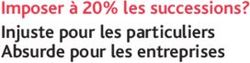 Imposer à 20% les successions? Injuste pour les particuliers Absurde pour les entreprises - CVI Chambre vaudoise ...