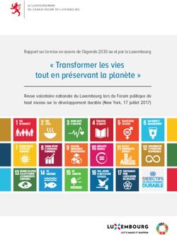 Transformer les vies tout en préservant la planète