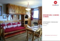 APPARTEMENT CAPELLI - LES BRUYERES LES MENUIRES