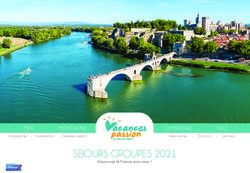 SÉJOURS GROUPES 2021 MONTAGNE - La Ligue de l'enseignement de ...