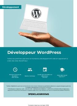 DÉVELOPPEUR WORDPRESS - OPENCLASSROOMS
