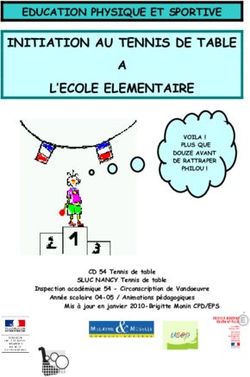 INITIATION AU TENNIS DE TABLE A L'ECOLE ELEMENTAIRE - L'actualité de la pédagogie ...