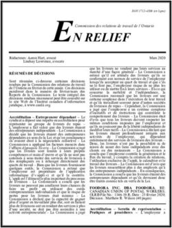 EN RELIEF - Ontario Labour Relations Board