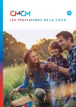 LES PRESTATIONS DE LA CMCM