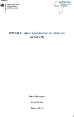 WASCAL II - Appel à proposition de recherche - (WRAP 2.0) - Bonn, Allemagne Accra, Ghana Février 2019 - Start.org