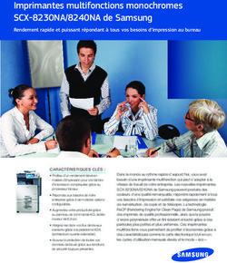 Imprimantes multifonctions monochromes SCX-8230NA/8240NA de Samsung
