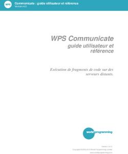 WPS Communicate guide utilisateur et référence - Exécution de fragments de code sur des serveurs distants - World Programming