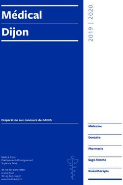 Médical Dijon - Préparation aux concours de PACES Médecine Dentaire Pharmacie Sage-femme Kinésithérapie