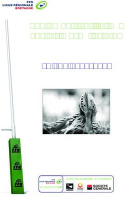 Règlements Territoriaux Seniors Masculins à XV Saison 2020/2021 - Partenaires Officiels du Rugby Breton - FFR