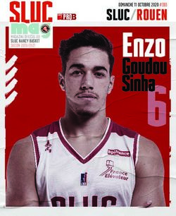 SLUCmag SLUC/ROUEN DIMANCHE 11 OCTOBRE 2020 #393 - SLUC Nancy Basket