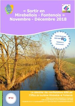 " Sortir en Mirebellois - Fontenois " Novembre - D&eacute;cembre 2018 - D&eacute;cembre 2018