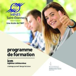 Programme de formation - icm ing&eacute;nieur civil des mines challenge yourself /design the future - Mines Saint-Etienne