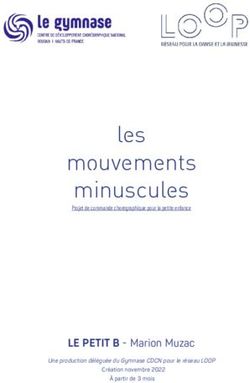 Les mouvements minuscules - LE PETIT B - Marion Muzac - Projet de commande chor&eacute;graphique pour la petite enfance - Festival Momix