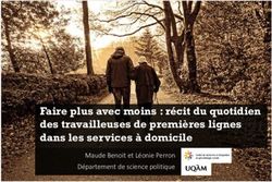 Faire plus avec moins : récit du quotidien des travailleuses de premières lignes dans les services à domicile - Maude Benoit et Léonie Perron ...