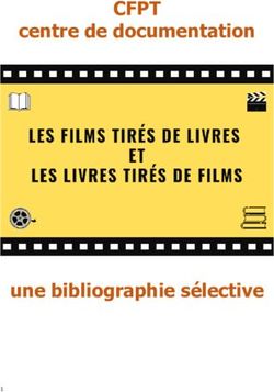 CFPT centre de documentation - une bibliographie sélective