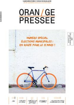 ORAN/GE PRESSEE Numéro spécial élections municipales : En route pour le 15 mars !