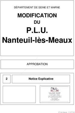P.L.U. Nanteuil-lès-Meaux - MODIFICATION DU