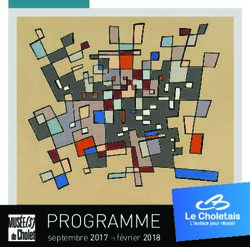 Septembre 2017 février 2018 - Musée du textile Choletais