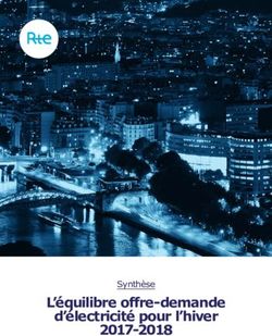 L'équilibre offre-demande d'électricité pour l'hiver 2017-2018 - Synthèse - Rte