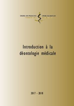 Introduction à la déontologie médicale 2017 2018