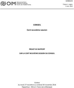 CONSEIL Cent neuvième session - PROJET DE RAPPORT SUR LA CENT NEUVIÈME SESSION DU CONSEIL