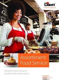 Assortiment Food Service - Solutions pour desserts et pâtisseries américaines - Dawn Foods