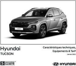 Hyundai TUCSON Caractéristiques techniques, Equipements & Tarif - Garage Jean Cauvin