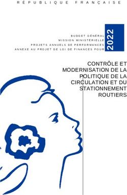 CONTR&Ocirc;LE ET MODERNISATION DE LA POLITIQUE DE LA CIRCULATION ET DU STATIONNEMENT ROUTIERS - budget.gouv