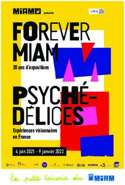 20 ans d'expositions Exp&eacute;riences visionnaires en France 4 juin 2021 - 9 janvier 2022