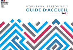 GUIDE D'ACCUEIL 2021 - Académie de Reims
