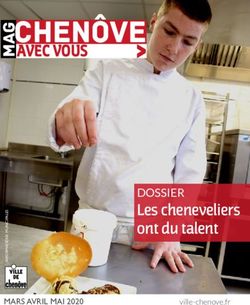GCHENÔVE AVEC VOUS - Les cheneveliers ont du talent - Ville de Chenove