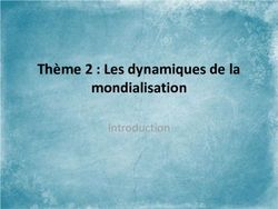 Thème 2 : Les dynamiques de la mondialisation - Introduction - Geoffrey Grill