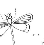 Hello Japan - Summer Peony Flower & Good Luck Dragonfly Bonjour Japan - Pivoine & Libellule en été 1/5 - Diseños para Bordar