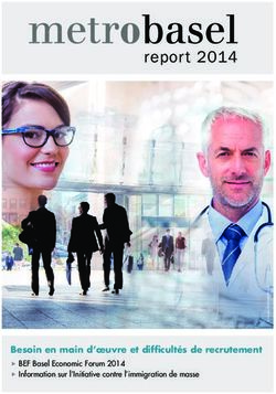 Report 2014 - Besoin en main d'oeuvre et difficultés de recrutement BEF Basel Economic Forum 2014 Information sur l'Initiative contre ...