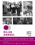 PAGE COUVERTURE - BILAN ANNUEL 2017-2018 - Facult&eacute; des sciences humaines | UQAM