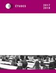 PAGE COUVERTURE - BILAN ANNUEL 2017-2018 - Facult&eacute; des sciences humaines | UQAM