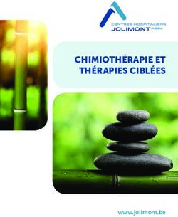 CHIMIOTH&Eacute;RAPIE ET TH&Eacute;RAPIES CIBL&Eacute;ES - www.jolimont.be
