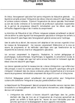 POLITIQUE D'INTEGRATION GRECE