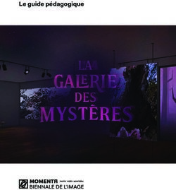 Le guide pédagogique - MOMENTA