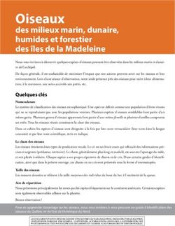 Oiseaux des milieux marin, dunaire, humides et forestier des îles de la Madeleine