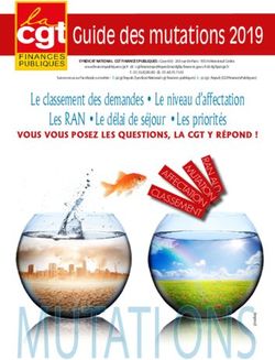 MUTATI ONS - CGT Finances Publiques