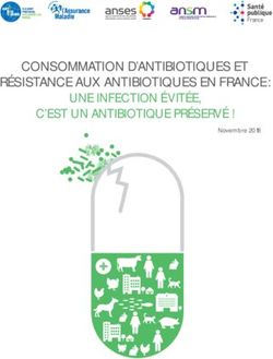 CONSOMMATION D'ANTIBIOTIQUES ET RÉSISTANCE AUX ANTIBIOTIQUES EN FRANCE : UNE INFECTION ÉVITÉE, C'EST UN ANTIBIOTIQUE PRÉSERVÉ ! - ANSM
