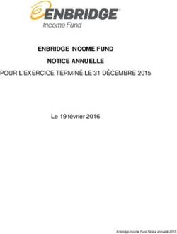 ENBRIDGE INCOME FUND NOTICE ANNUELLE - POUR L'EXERCICE TERMINÉ LE 31 DÉCEMBRE 2015 Le 19 février 2016