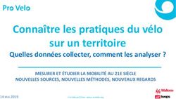 Conna&icirc;tre les pratiques du v&eacute;lo sur un territoire - Quelles donn&eacute;es collecter, comment les analyser ? - Iweps