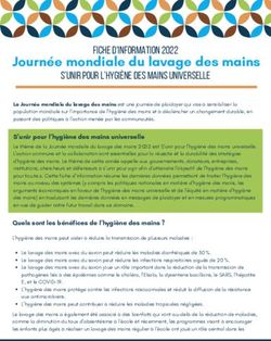 Journ&eacute;e mondiale du lavage des mains - Fiche d'information 2022 S'unir pour l'hygi&egrave;ne des mains universelle