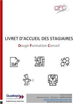 LIVRET D'ACCUEIL DES STAGIAIRES - Dougé Formation Conseil - 02.41.51.19.39 Allée des semences - ZA Ecoparc - 49400 SAUMUR - Dougé Formation