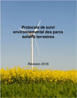 Protocole de suivi environnemental des parcs &eacute;oliens terrestres - R&eacute;vision 2018 - &Eacute;olien ...